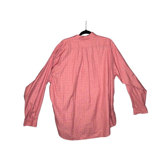 Daniel Cremieux Collection Men's Red Check Long Sleeve Button Up Size XL - Picture 2 of 3